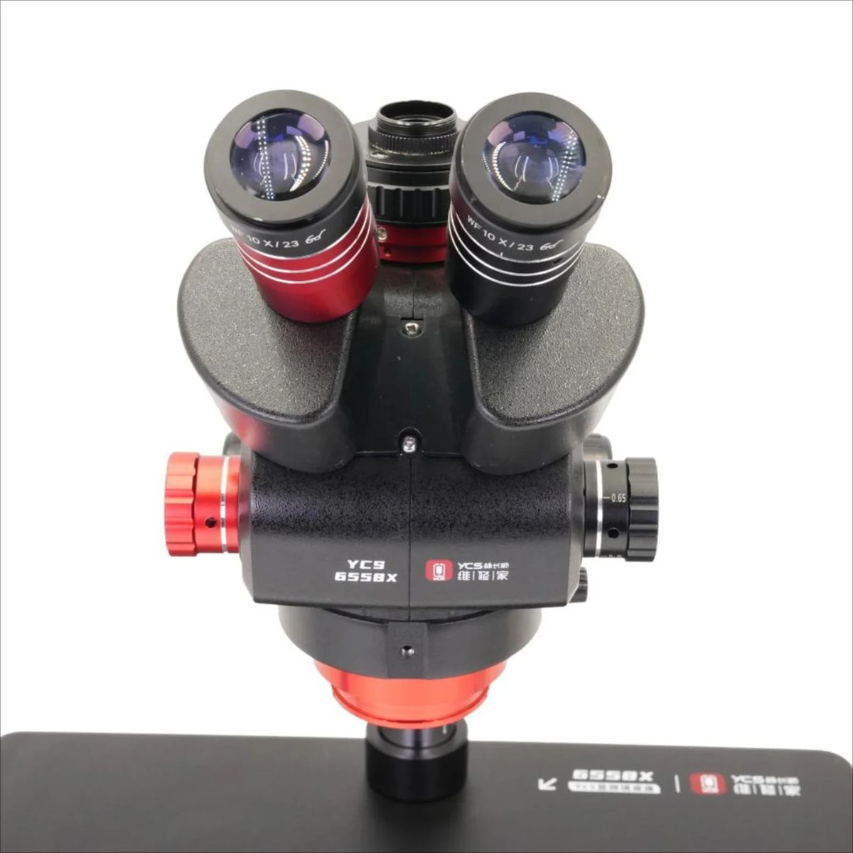 YCS 6558 X Trinocular Stereo Microscope